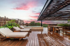 Private Terrace with your very own plunge pool