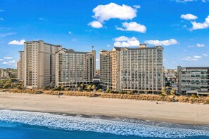 Beach Cove Oceanfront Resort Daytime Skyline View