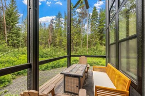 Relaxing outdoor space