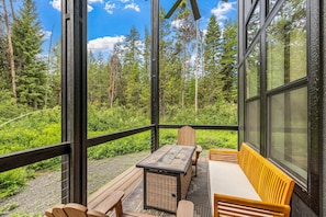 Relaxing outdoor space