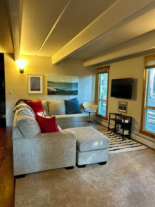 This may be the most comfortable sofa in the world, perfect for apres ski!