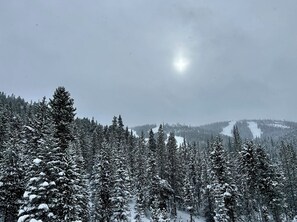 View from chairlift, minutes from home.

