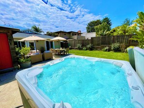 Large Spa in back yard