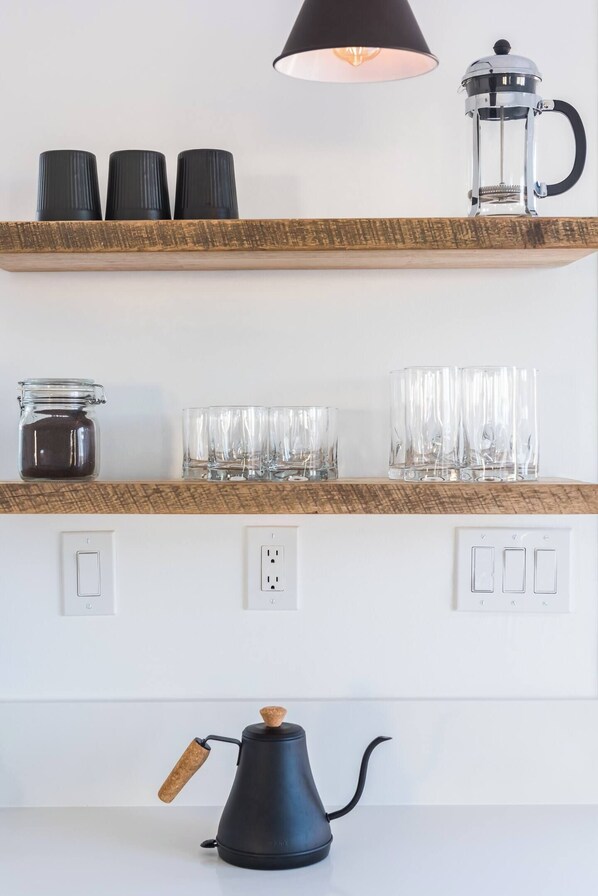 Kaffe och/eller kaffebryggare