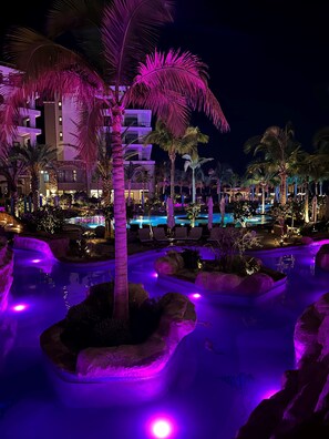 Lazy River at Night