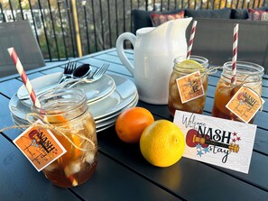 Enjoy a hearty breakfast on the rooftop deck all while taking in the stunning East Nashville views.