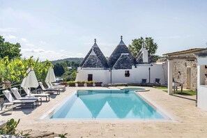Activities, Amenities, Balcony / Terrace / Patio, Building Exterior, Garden, Pool, Spring, Summer