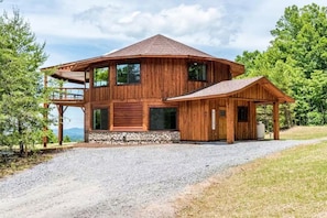 driveway and parking area
