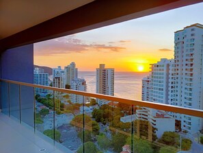 Balcón con vistas al Mar - Atardecer
