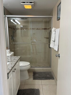 Master bathroom.