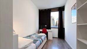 Comfortable single bed