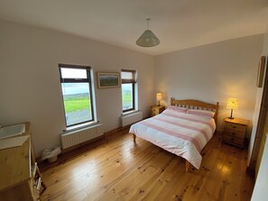 Front bedroom with sea views