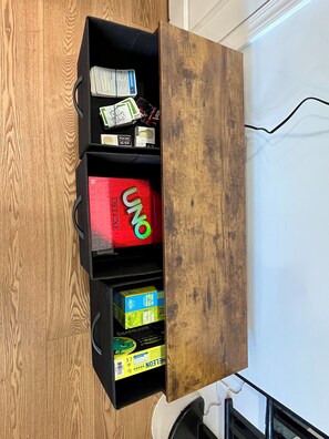 Games and puzzles provided
