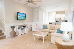 Open floor plan.