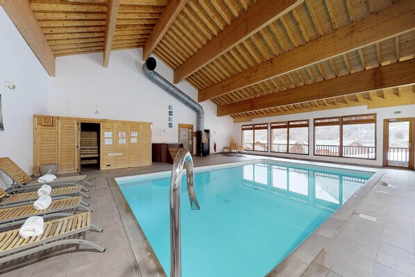Schwimmbad des Ferienhauses