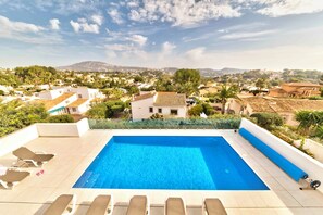 View to pool