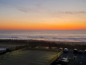 Sunrise view from the balcony