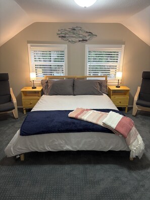 Upstairs queen bedroom