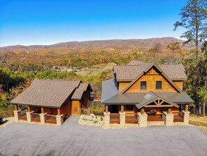 Rustic luxury awaits at The Lodge at Coopers Hawk, Sevierville, TN.
