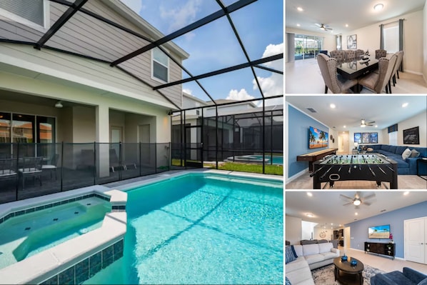Welcome to your ultimate Orlando getaway at our breathtaking 6-bedroom home in Windsor Island Resort! Photos updated: December 2024