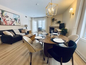 Open Concept Living and Dining Space