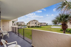 Huge north facing balcony just off the living room