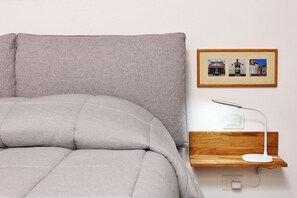 Particolari della camera da letto