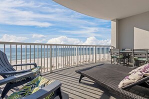Island Royale 403 - Balcony with Gulf Views