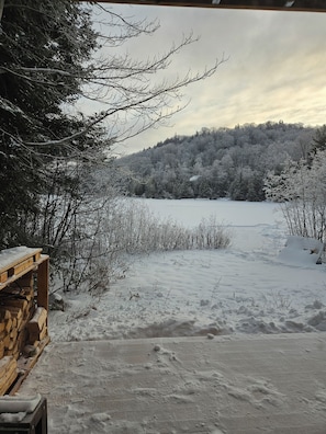 Vue depuis l’hébergement