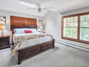 Master Bedroom with lake views