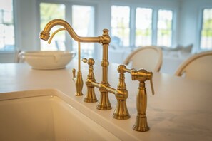 Antique Brass finished fixture
