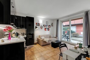 Living and dining room