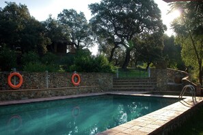Schwimmbad des Ferienhauses