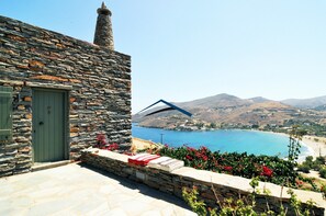 The view from the entrance