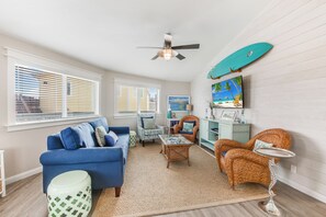 Living Area - Bright and airy living space with natural light