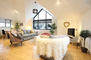 Open plan living kitchen dining room