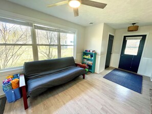 Futon for extra sleeping space