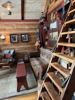 Stairs to the loft….