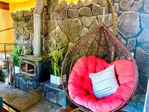 Relax in the egg chair