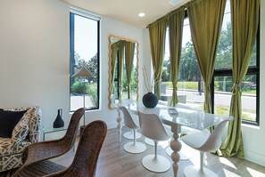 Dining area.