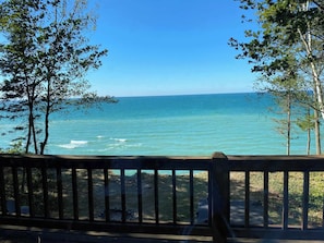 View from 2nd floor balcony (prior to deck remodel)