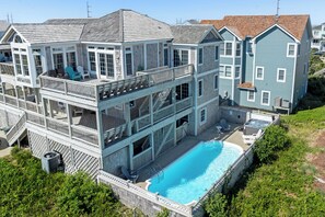 OW16: Semper Surf | Back Exterior w/ Private Pool