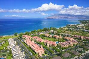 View of the complex located across the beach