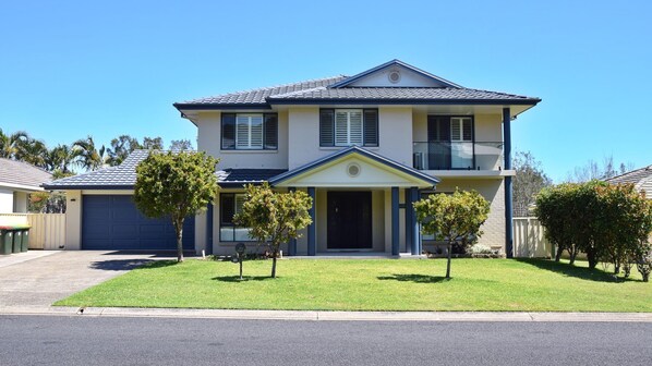 External view of the property.