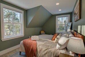 Master bedroom with king bed