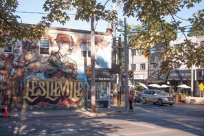 Located in Leslieville, Toronto