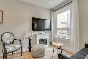Cozy Fireplace in the Living Room