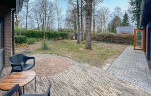 outside