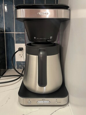 Kaffe och/eller kaffebryggare