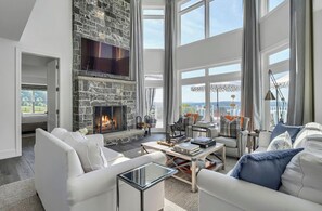 Indoor fireplace
